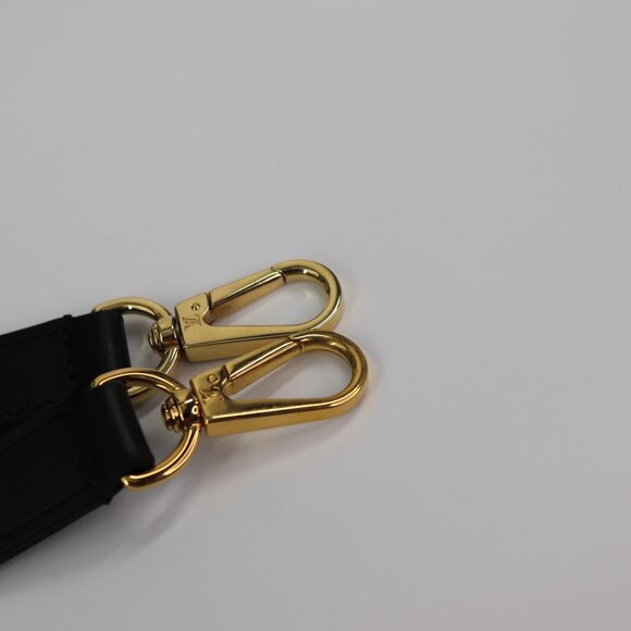 Sold💜Louis Vuitton Grained Calfskin Shearling On My Side MM Black - Picture 14 of 16